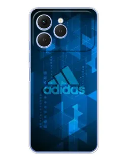 Чехол для TECNO Spark 40 с картинкой «Adidas Sport Art»