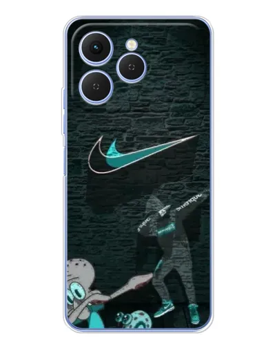 Чехол для TECNO Spark 40 с картинкой «Спортивный арт Nike» Чехол для TECNO Spark 40 с картинкой «Спортивный арт Nike»