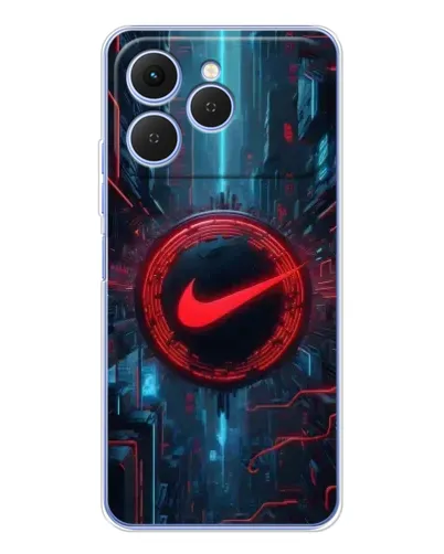 Чехол для TECNO Spark 40 с картинкой «Техногенный стиль Nike» Чехол для TECNO Spark 40 с картинкой «Техногенный стиль Nike»