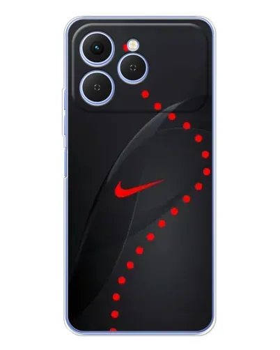 Чехол для TECNO Spark 40 с картинкой «Абстрактный дизайн Nike» Чехол для TECNO Spark 40 с картинкой «Абстрактный дизайн Nike»