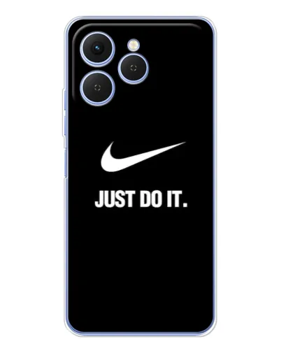 Чехол для TECNO Spark 40 с картинкой «Классический принт Nike» Чехол для TECNO Spark 40 с картинкой «Классический принт Nike»