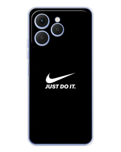 Чехол для TECNO Spark 40 с картинкой «Минимализм от Nike» Чехол для TECNO Spark 40 с картинкой «Минимализм от Nike»