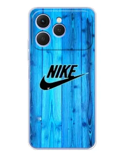 Чехол для TECNO Spark 40 с картинкой «Голубое дерево Nike»