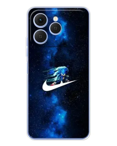 Чехол для TECNO Spark 40 с картинкой «Звездный путь Nike» Чехол для TECNO Spark 40 с картинкой «Звездный путь Nike»