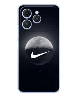 Чохол для TECNO Spark 40 з картинкою «Nike у стилі графіті»