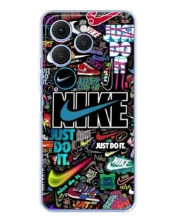 Чохол для TECNO Spark 40 з картинкою «Яскравий колаж Nike»