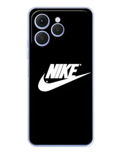 Чохол для TECNO Spark 40 з картинкою «Мазки фарби Nike»