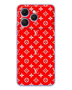 Чехол для TECNO Spark 40 с картинкой «Яркий паттерн LV»