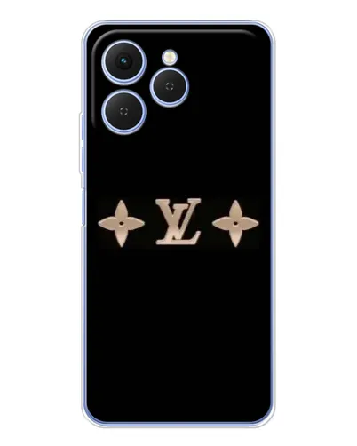 Чехол для TECNO Spark 40 с картинкой «Louis Vuitton — минимализм»