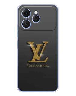 Чехол для TECNO Spark 40 с картинкой «Градиент Louis Vuitton»