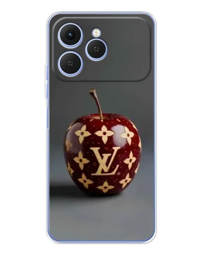 Чехол для TECNO Spark 40 с картинкой «Красное яблоко LV»