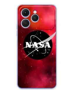 Чехол для TECNO Spark 40 с картинкой «NASA — красная туманность» Чехол для TECNO Spark 40 с картинкой «NASA — красная туманность»