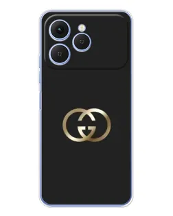 Чехол для TECNO Spark 40 с картинкой «Минимализм Gucci»