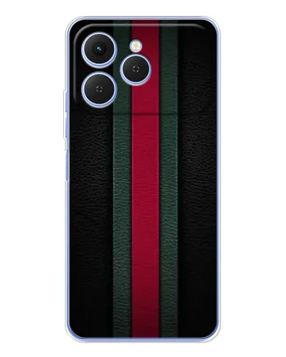 Чехол для TECNO Spark 40 с картинкой «Gucci — неоновая линия»