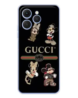Чохол для TECNO Spark 40 з картинкою «Gucci — герої Disney та монограма» Чохол для TECNO Spark 40 з картинкою «Gucci — герої Disney та монограма»