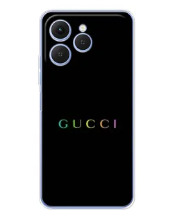 Чохол для TECNO Spark 40 з картинкою «Gucci — неоновий мінімалізм» Чохол для TECNO Spark 40 з картинкою «Gucci — неоновий мінімалізм»