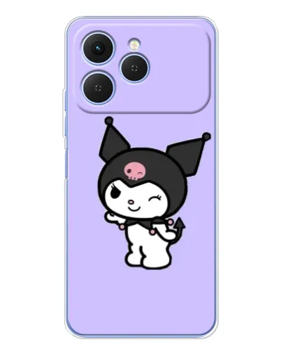 Чехол для TECNO Spark 40 с картинкой «Классическая Kuromi»