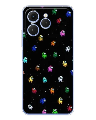 Чехол для TECNO Spark 40 с картинкой «Экипаж Among Us» Чехол для TECNO Spark 40 с картинкой «Экипаж Among Us»