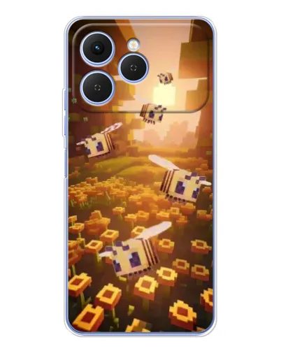 Чехол для TECNO Spark 40 с картинкой «Поле подсолнухов»