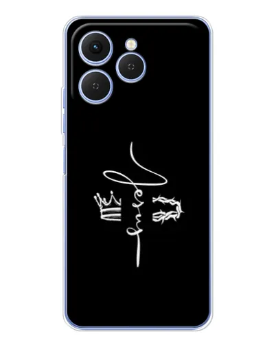 Чехол для TECNO Spark 40 с картинкой «Король Славы Jesus» Чехол для TECNO Spark 40 с картинкой «Король Славы Jesus»