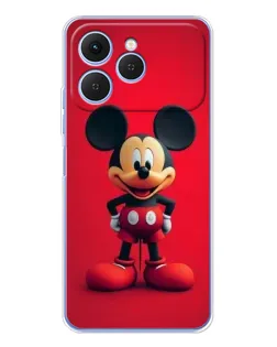 Чехол для TECNO Spark 40 с картинкой «Mickey в полный рост»