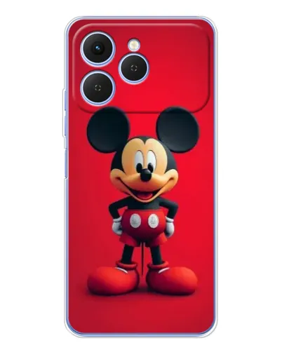Чехол для TECNO Spark 40 с картинкой «Mickey в полный рост»