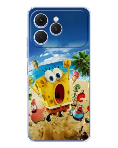 Чехол для TECNO Spark 40 с картинкой «Развлечения на пляже» Чехол для TECNO Spark 40 с картинкой «Развлечения на пляже»