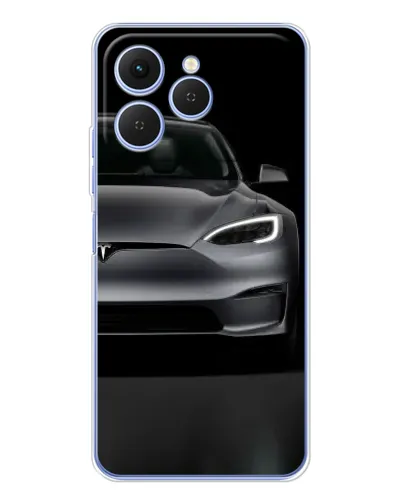 Чехол для TECNO Spark 40 с картинкой «Tesla Model S Look» Чехол для TECNO Spark 40 с картинкой «Tesla Model S Look»
