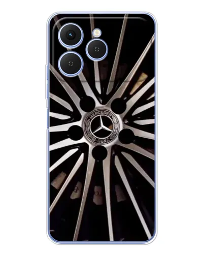 Чехол для TECNO Spark 40 с картинкой «Диск Mercedes»