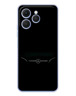 Чехол для TECNO Spark 40 с картинкой «Mercedes Stealth Look»