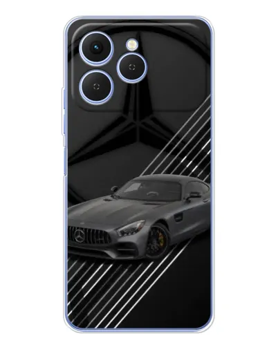 Чехол для TECNO Spark 40 с картинкой «Mercedes AMG — графика»