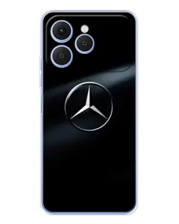Чохол для TECNO Spark 40 з картинкою «Mercedes на металі»