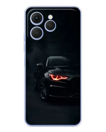 Чехол для TECNO Spark 40 с картинкой «Audi — хищный взгляд»