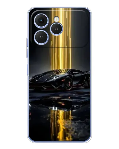Чехол для TECNO Spark 40 с картинкой «Ночной Lamborghini драйв» Чехол для TECNO Spark 40 с картинкой «Ночной Lamborghini драйв»