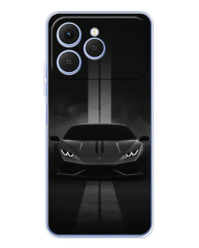 Чехол для TECNO Spark 40 с картинкой «Lamborghini симметрия дорог» Чехол для TECNO Spark 40 с картинкой «Lamborghini симметрия дорог»