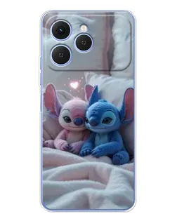 Чехол для TECNO Spark 40 с картинкой «Плюшевые Стич Ангел» Чехол для TECNO Spark 40 с картинкой «Плюшевые Стич Ангел»