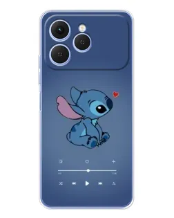 Чехол для TECNO Spark 40 с картинкой «Музыкальный Stitch» Чехол для TECNO Spark 40 с картинкой «Музыкальный Stitch»