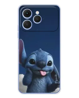 Чехол для TECNO Spark 40 с картинкой «Стич в облаках» Чехол для TECNO Spark 40 с картинкой «Стич в облаках»