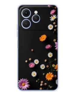 Чохол для TECNO Spark 40 з картинкою «Квіткова композиція»