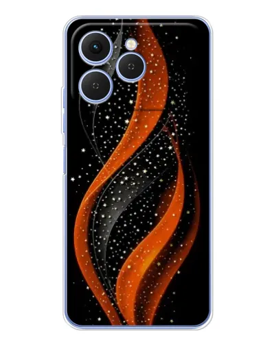 Чехол для TECNO Spark 40 с картинкой «Огненная звездная волна» Чехол для TECNO Spark 40 с картинкой «Огненная звездная волна»