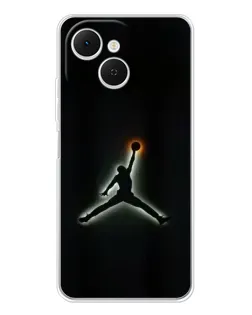 Чохол для TECNO Spark 40C з картинкою «Jordan Gradient Logo» Чохол для TECNO Spark 40C з картинкою «Jordan Gradient Logo»