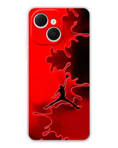 Чехол для TECNO Spark 40C с картинкой «Jordan Red Smoke» Чехол для TECNO Spark 40C с картинкой «Jordan Red Smoke»