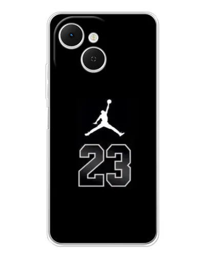 Чехол для TECNO Spark 40C с картинкой «Jordan Flight 23» Чехол для TECNO Spark 40C с картинкой «Jordan Flight 23»