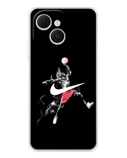 Чехол для TECNO Spark 40C с картинкой «Jordan Jumpman»