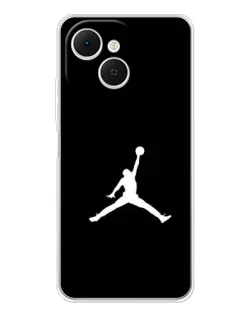 Чехол для TECNO Spark 40C с картинкой «Jordan Silhouette»