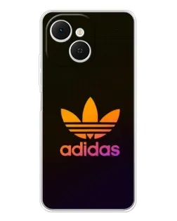 Чехол для TECNO Spark 40C с картинкой «Градиент Adidas»