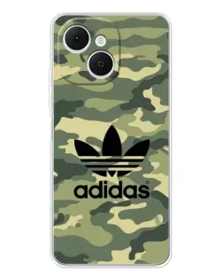 Чехол для TECNO Spark 40C с картинкой «Милитари стиль Adidas»