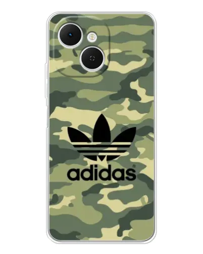 Чехол для TECNO Spark 40C с картинкой «Милитари стиль Adidas»