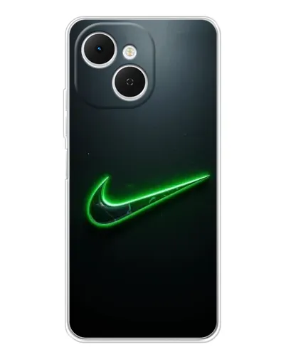Чехол для TECNO Spark 40C с картинкой «Неоновый контур Nike» Чехол для TECNO Spark 40C с картинкой «Неоновый контур Nike»