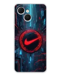 Чехол для TECNO Spark 40C с картинкой «Техногенный стиль Nike»